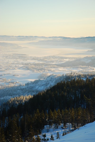Skitur 30.12 003 Kulda har tatt grep i lavlandet, oppe i Finnemarka er ikke kaldt.